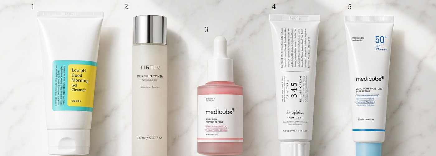 K-Beauty Routine for Beginners: 5 Simple Steps to Glass Skin