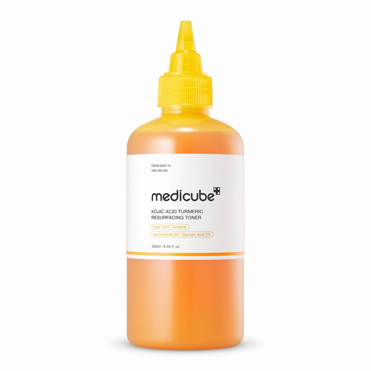 Medicube Kojic Acid Turmeric Resurfacing Toner 250ml - Korean brightening toner