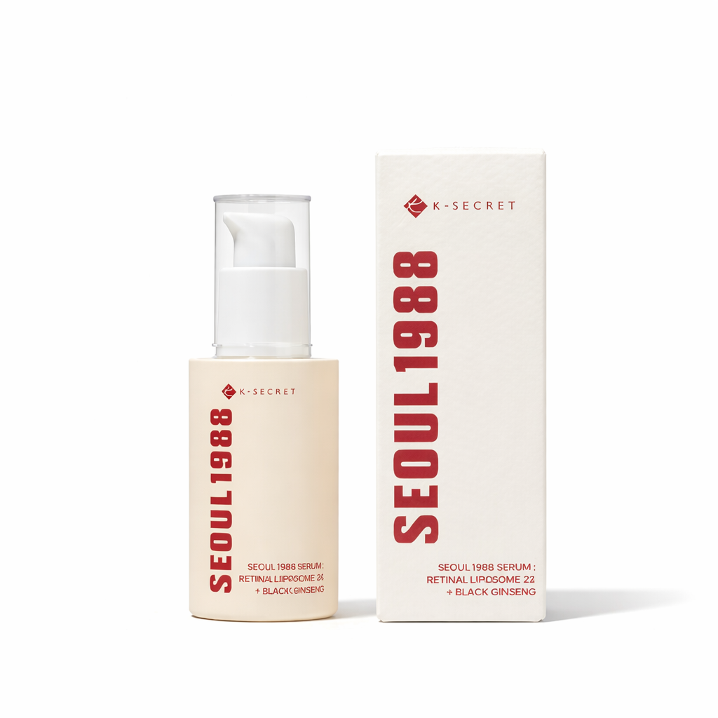 K-Secret Seoul 1988 Retinal Liposome 2% + Black Ginseng Serum - Korean anti-aging serum