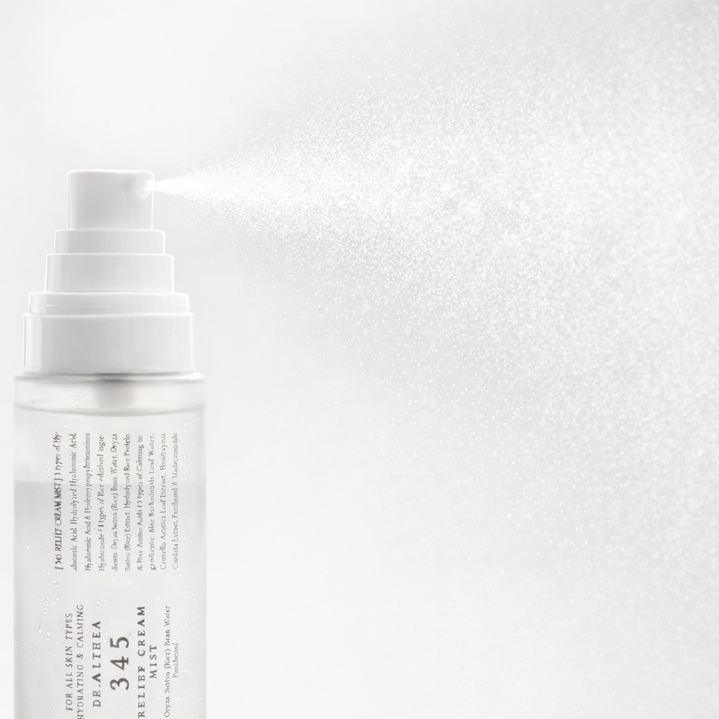 Dr.Althea 345 Relief Cream Mist ultra-fine spray mist close-up