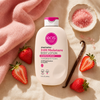 eos Shea Better Strawberry Cashmere Body Lotion - ingredients label back view