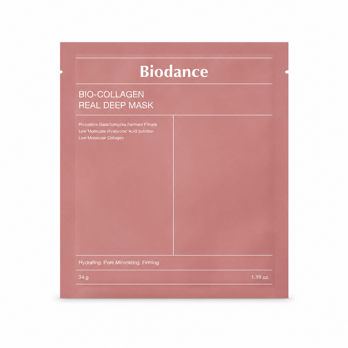 Biodance Bio-Collagen Real Deep Mask 34g - Korean overnight hydrating mask