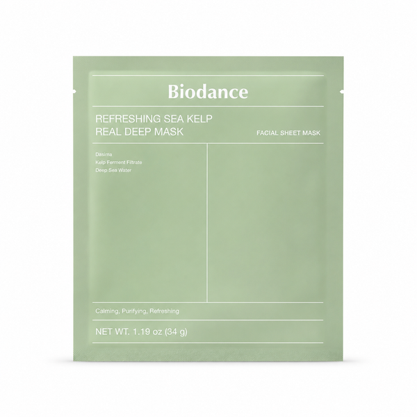 Biodance Refreshing Sea Kelp Real Deep Mask - Korean hydrogel hydrating mask