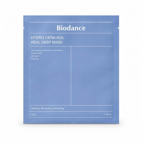 Biodance Hydro Cera-nol Real Deep Mask 34g - Korean ceramide barrier mask
