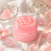 Medicube PDRN Pink Capsule Cream jar showing pink capsules in clear gel base