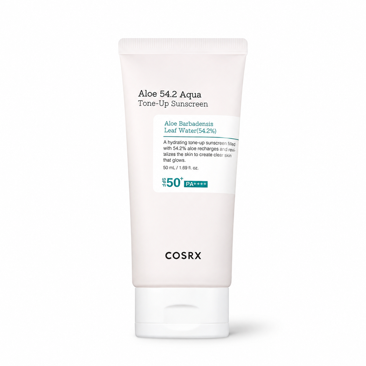 COSRX Aloe 54.2 Aqua Tone-Up Sunscreen SPF 50+ PA++++ - Korean tone-up sunscreen
