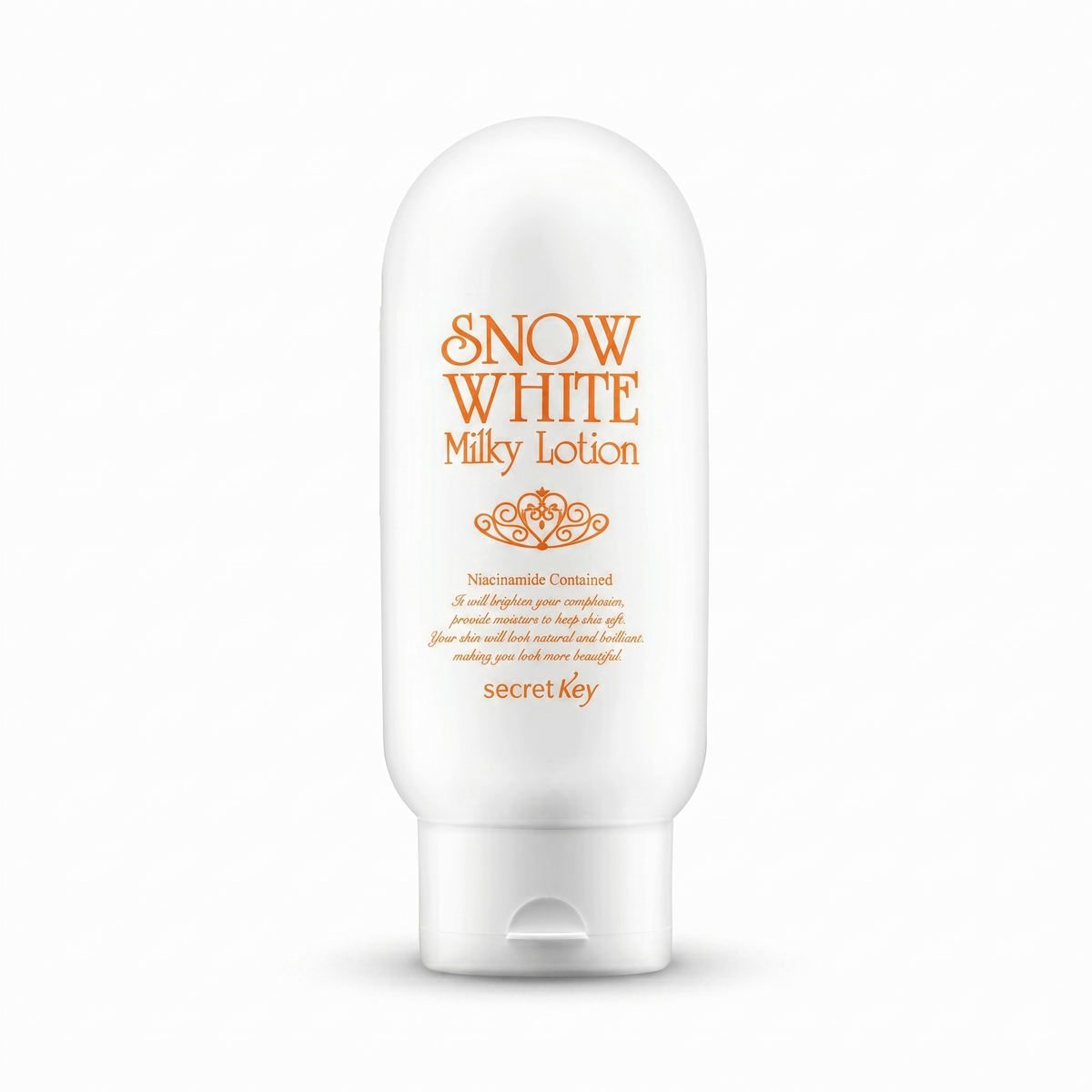 Secret Key Snow White Milky Lotion 120g - Korean brightening tone-up lotion