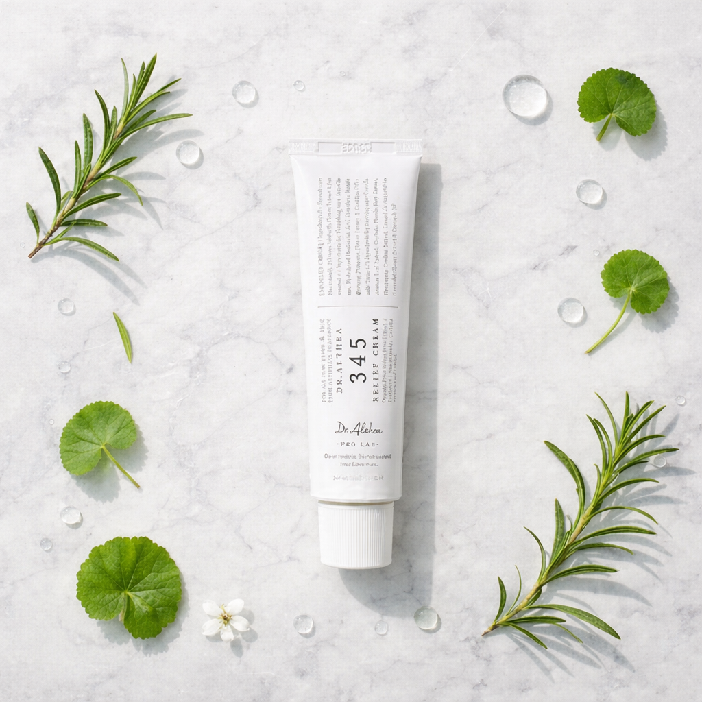Dr.Althea 345 Relief Cream with tea tree and centella leaves