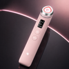 Medicube AGE-R Booster Pro Pink head close-up showing LED light technology