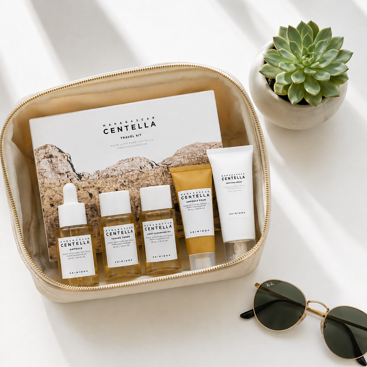 Skin1004 Centella Travel Kit mini sizes - perfect for travel