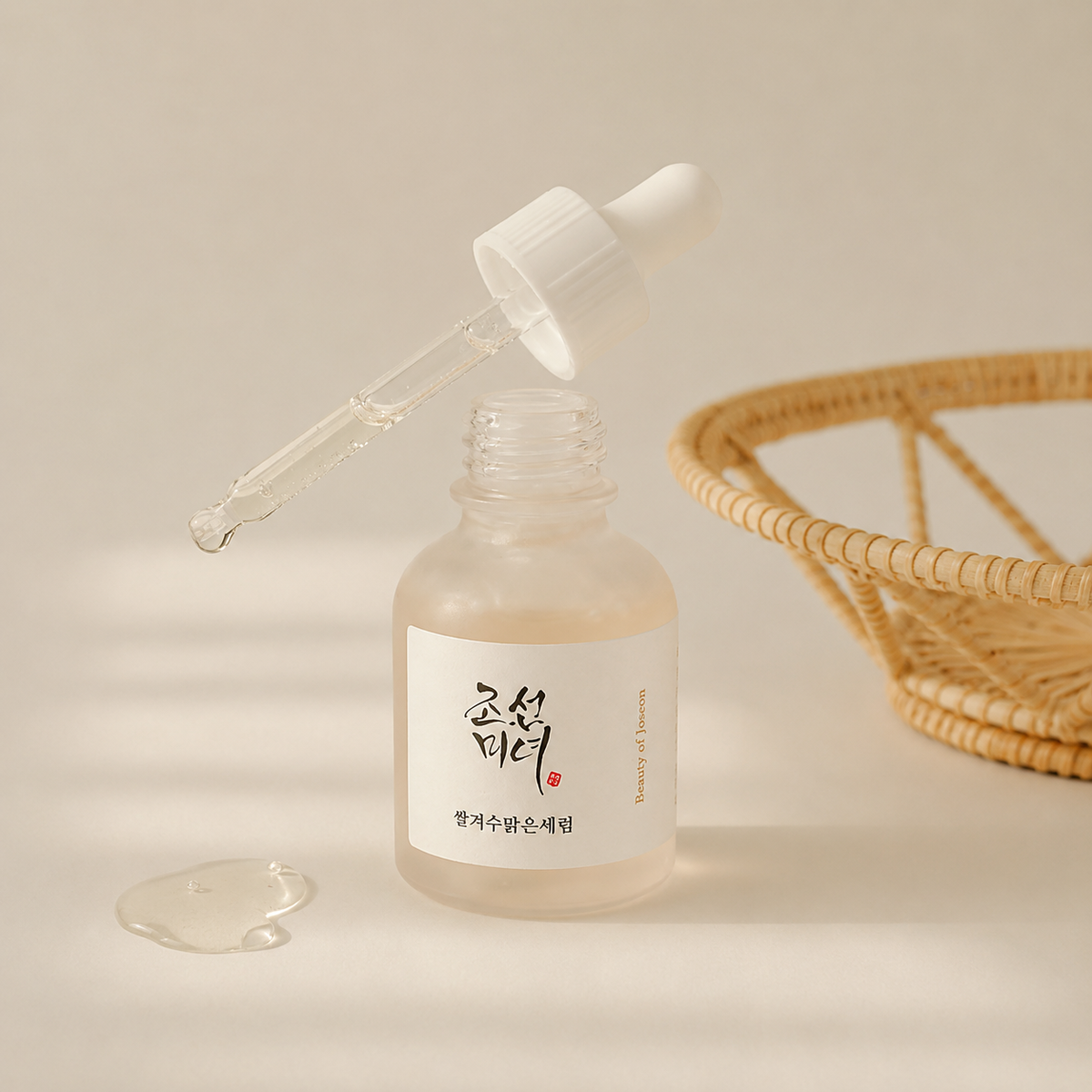Beauty of Joseon Glow Deep Serum clear lightweight texture dropper close-up