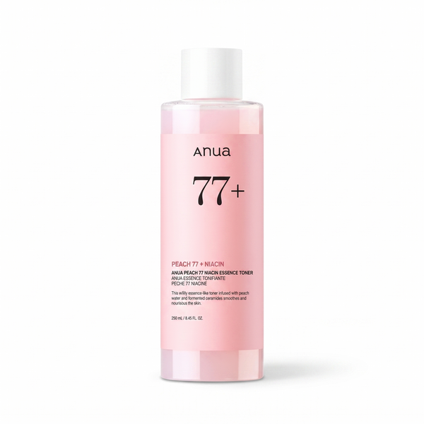 ANUA Peach 77 Niacin Essence Toner 250ml - Korean hydrating peach toner