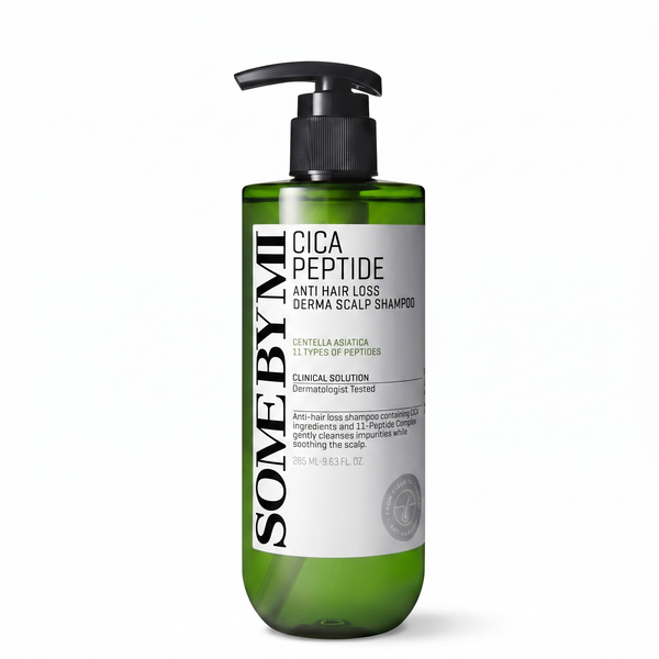 Some By Mi Cica Peptide Anti Hair Loss Shampoo 285ml - Korean scalp care shampoo