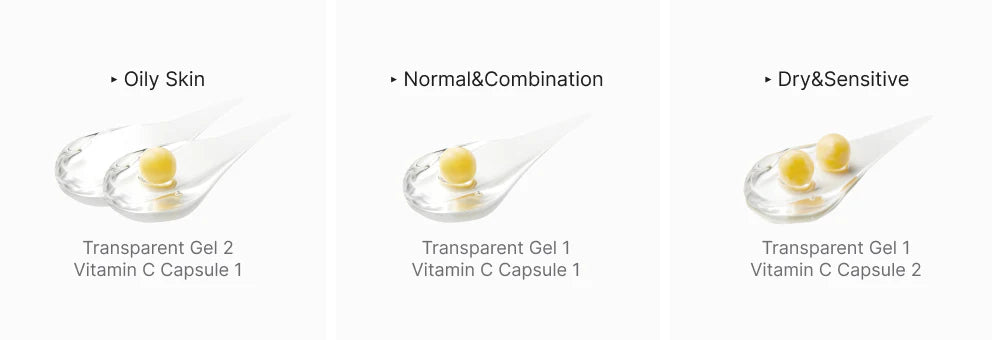 Medicube Deep Vita C Capsule Cream - skin type usage